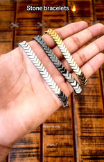 Couple Hematite Arrows Bracelet(Pack Of 2)