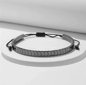 Couple Hematite Arrows Bracelet(Pack Of 2)
