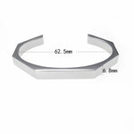 Hexagon Cuff Bangle
