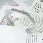 Hexagon Cuff Bangle